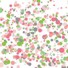 Light multicolor background, colorful vector texture with circles. Splash effect banner. Glitter silver dot abstract illustration with blurred drops of rain. Pattern for web page, banner,poster, card.