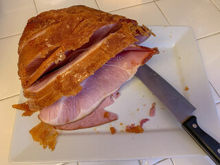 Glazed Spiral Ham Made for a Special Celebration.