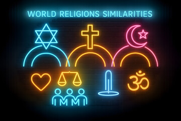 Harmony of Beliefs Showing Interfaith Understanding and Religious Unity for Cultural Studies