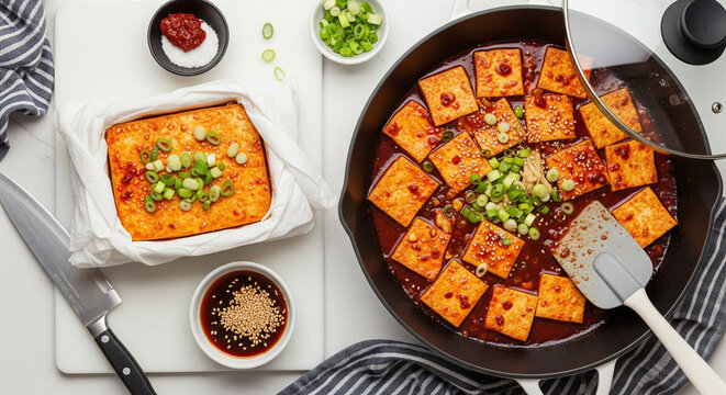 korean tofu dubu jorim