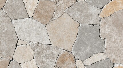 Natural stone mosaic creates a rustic yet modern textured background perfect for earthy designs and architectural projects