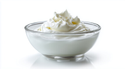 Glossy and Luminous Yogurt Texture