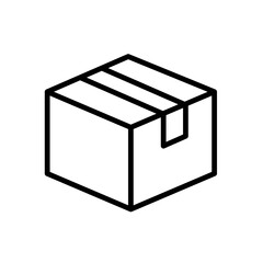 Package Icon for Shipping and Delivery E-commerce Websites