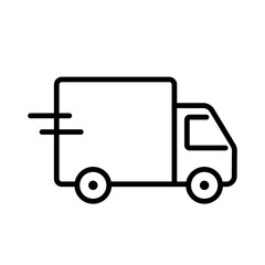 Fast Delivery Service Icon for E-commerce and Logistics