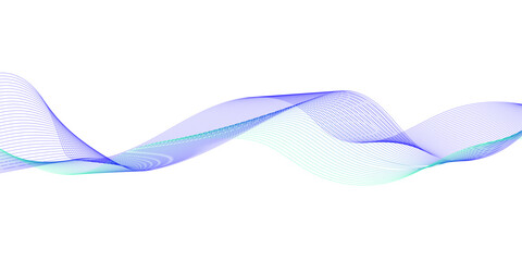 Abstract digital future technology concept blue smooth lines background. Wavy curve lines and . frequency sound wave, twisted curve lines background. Banner design.	
