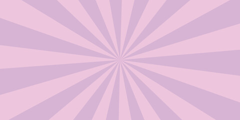 Lavender Sunburst Radial Stripes Background purple