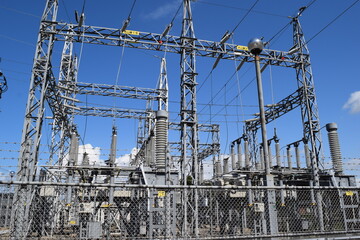 屋外変電設備