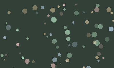 Abstract Bokeh Background Soft Green Teal Beige Circles