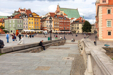 Warszawa, Stare Miasto, zabytkowa zabudowa stolicy Polski © hunter76