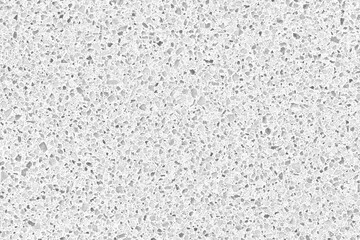 White quartz stone texture background with gray speckles