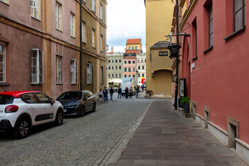 Warszawa, Stare Miasto, zabytkowa zabudowa stolicy Polski © hunter76
