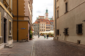 Warszawa, Stare Miasto, zabytkowa zabudowa stolicy Polski © hunter76