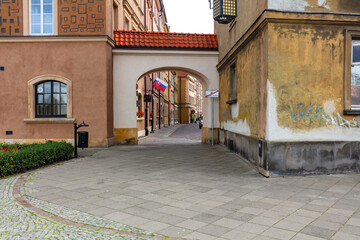 Warszawa, Stare Miasto, zabytkowa zabudowa stolicy Polski © hunter76