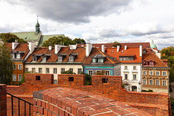 Warszawa, Stare Miasto, zabytkowa zabudowa stolicy Polski © hunter76