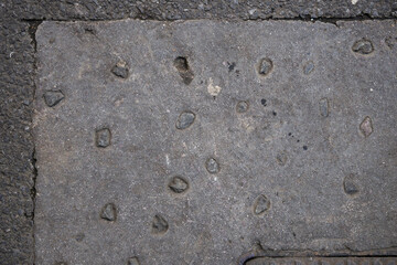 Urban street texture overlay background