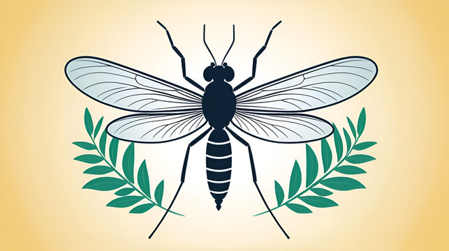 vector illustration for World Mosquito Day background - Powered by Adobe
