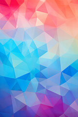 Fototapeta premium Enthralling Play of Abstrat Geometric Shapes and Dazling Colors: A Journey int Imagination