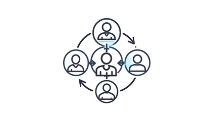 Network of interconnected people