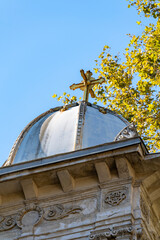 The Kuzguncuk district which attracts attention with its architecture on the Bosphorus has colorful architecture houses churches and sea views.