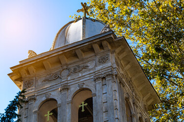 The Kuzguncuk district which attracts attention with its architecture on the Bosphorus has colorful architecture houses churches and sea views.