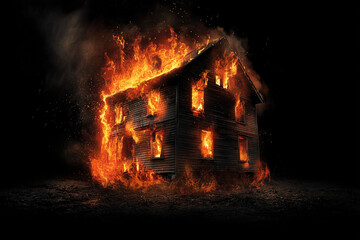 House on fire