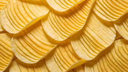 ridged potato chip