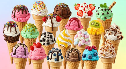 ice cream collection