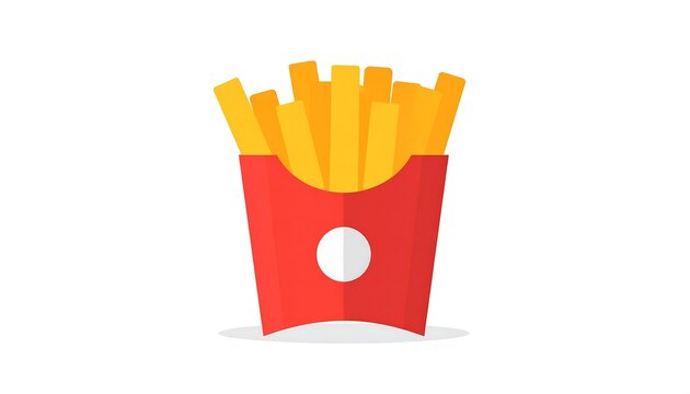 Delicious French Fries in a Box.