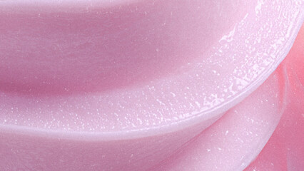 pink cosmetic cream