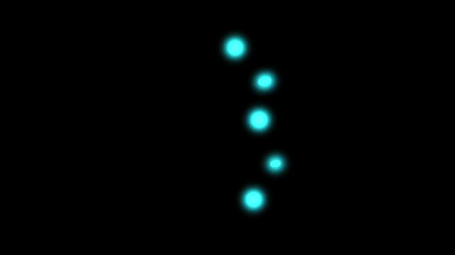 glowing blue flash explosion asset, on black background