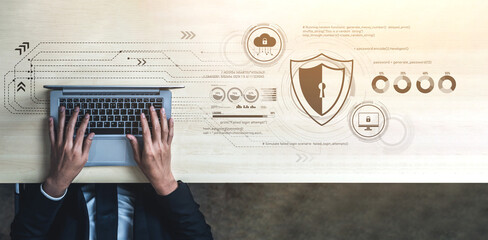 Cyber security protects against breaches, hacks, and network attacks using strong infrastructure...