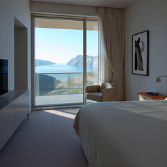 interior of a bedroom