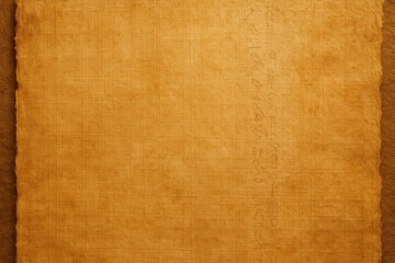 Obraz premium Aged Egyptian papyrus parchment background with subtle fibers weathered edges and faint hieroglyph traces authentic vintage scroll texture for design