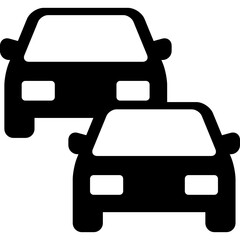 car two icon vector illustration