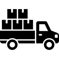 delivery van silhouette