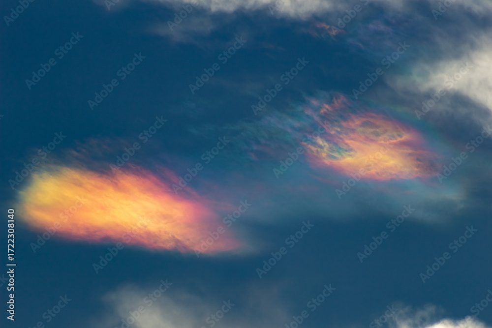 Canvas Prints beautiful multicolored clouds in the sky. colorful clouds.