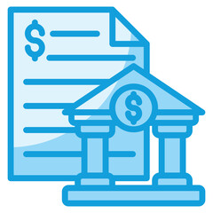 Bank Statement Icon Element For Design