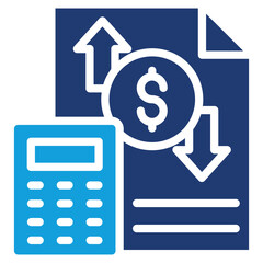 Profit And Loss Icon Element For Design