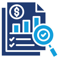 Audit Icon Element For Design
