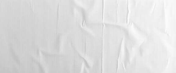 Obraz premium Subtle, off-white linen fabric texture with slight wrinkles, wedding, photography