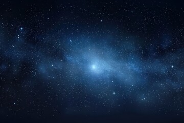 Naklejka premium Vast Nebula In Deep Space