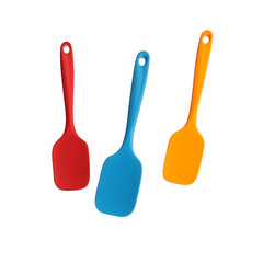 Colorful Plastic Kitchen Spatulas