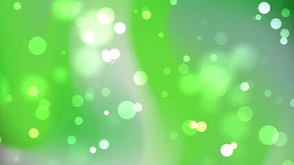 Fototapeta premium background Abstract Green Bokeh