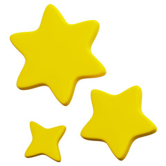 3D Sparkle Star Icon