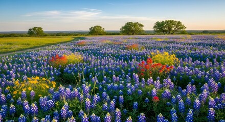 Fototapeta premium Texas Bluebonnets