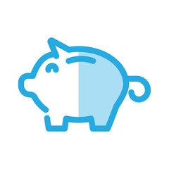 Piggy Bank icon design vector