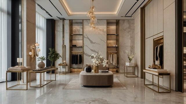 Luxury Flagship Store Interior