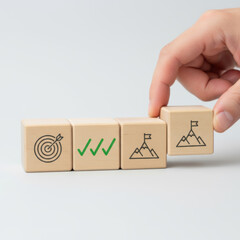 Close-up of a businessman programming an AI for intelligent automation.