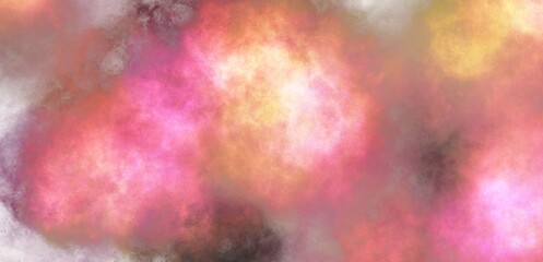 Fototapeta premium Fondo abstracto representando nebulosa en colores vivos