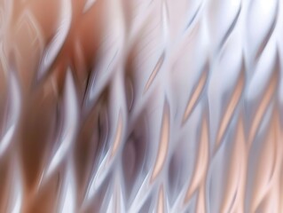 Reeded Glass. Colored Ribbed Background. Blue, Purple, Silver, Pink and Violet. Geometric texture on patterned background with light. Translucent space backdrop for modern fashion art.